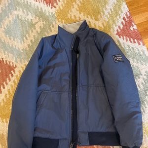 Mens Abercrombie Fitch Blue Winter Jacket Medium
